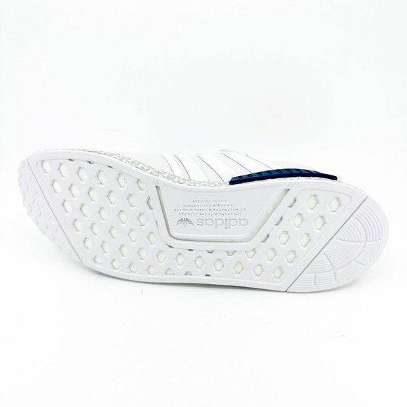 Adidas Originals NMD R1 Cloud White Royal Blue Mens Running Sneakers GY7368 - Picture 6 of 6